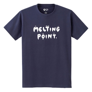 レスキューＴシャ「地球温暖化」ネイビー