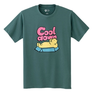 レスキューＴシャツ「酷暑な夏の生活」リーフ