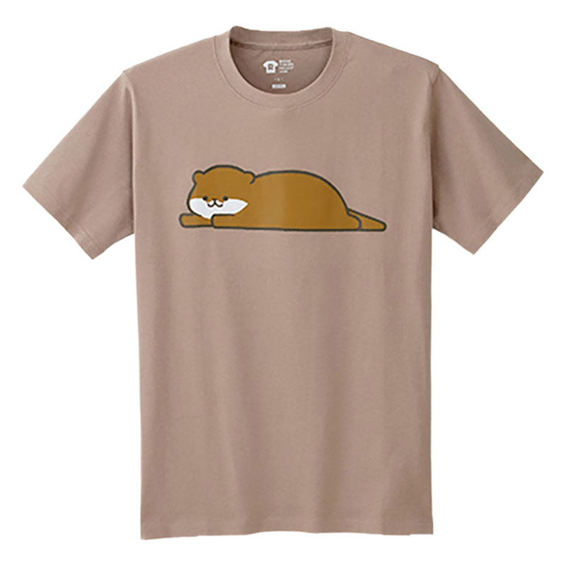 レスキューＴシャツ「ひとやすみ」ベージュ