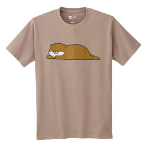 レスキューＴシャツ「ひとやすみ」ベージュ