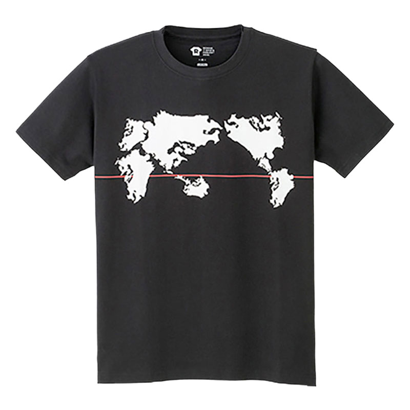 レスキューＴシャツ「九州大陸」ブラック