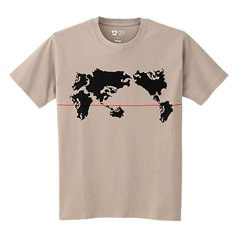 レスキューＴシャツ「九州大陸」ベージュ