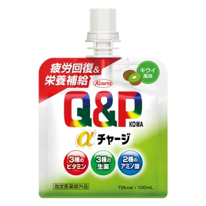 キューピーコーワαチャージ キウイ風味 100ml【指定医薬部外品】