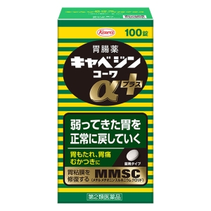 【第2類医薬品】キャベジンαプラス 100錠