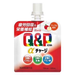 キューピーコーワαチャージ アップル風味 100ml【指定医薬部外品】