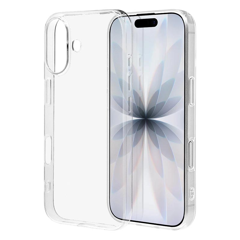 iPhone17 ソフトケース TPU 耐衝撃吸収 クリア 8878IP5ATPCL