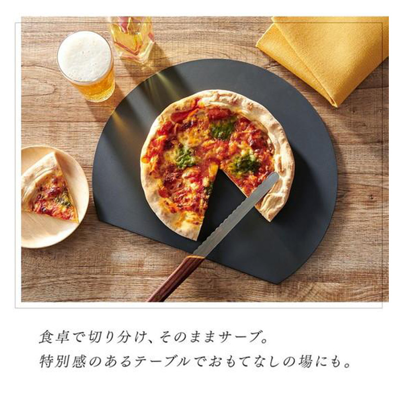 食洗機対応 丸いまな板耐熱エラストマー ブラック