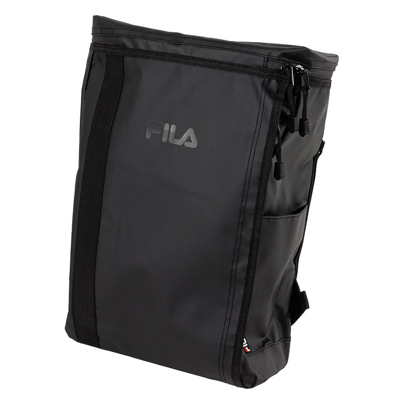 FILA スクエアリュックサック 20L ブラック