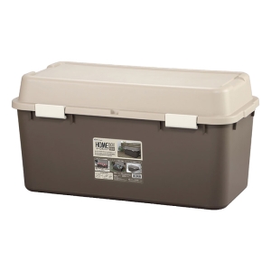 収納ボックス W880×D443×H445mm 101L ブラウン