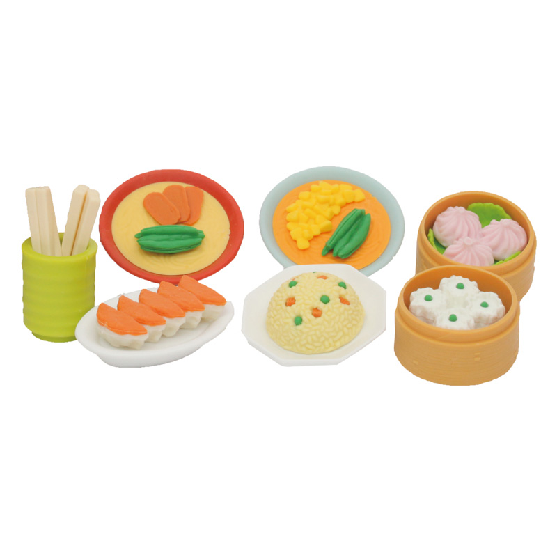おもしろ消しゴムブリスターパック・中華