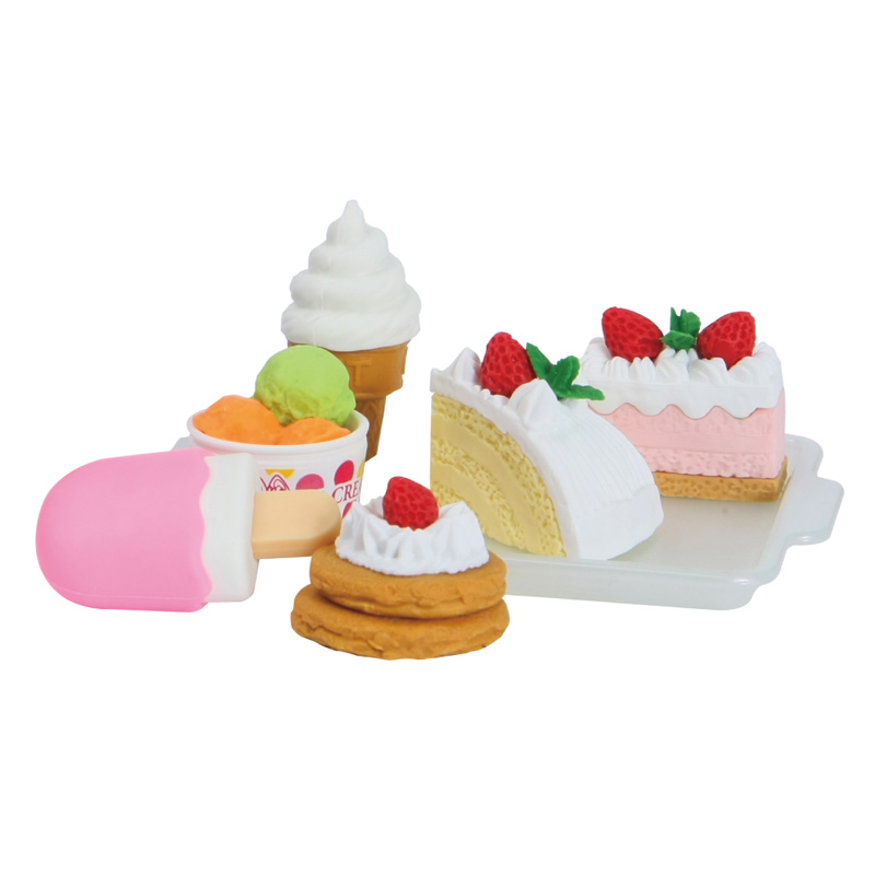 おもしろ消しゴムブリスターパック・ケーキ