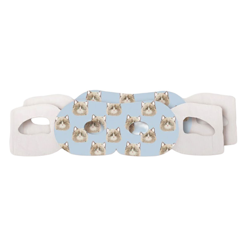 ながら温アイマスク アニマル アソート 6枚入