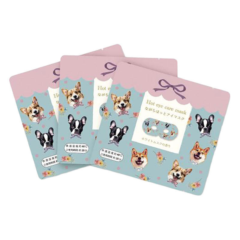 １１１ ながら温アイマスク 犬 ホワイトムスクの香り 3枚入