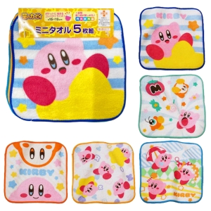 【お取り寄せ商品】ミニタオル5枚組 星のカービィ