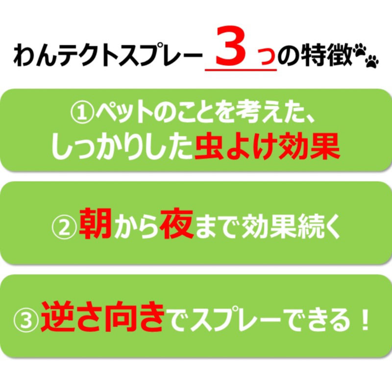 わんテクト スプレー 犬猫用 200ml