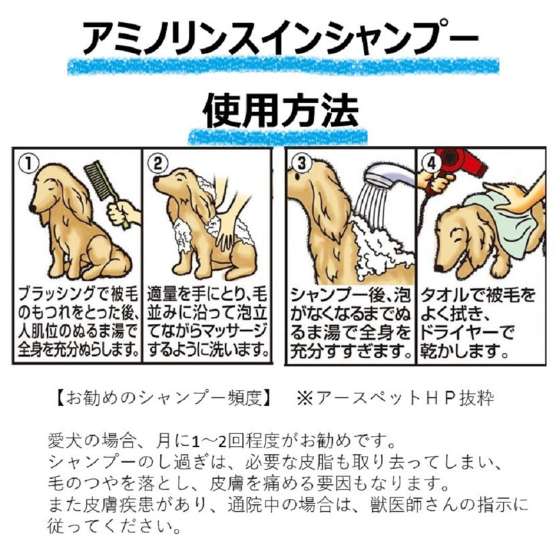 アミノリンスインシャンプー 350ml