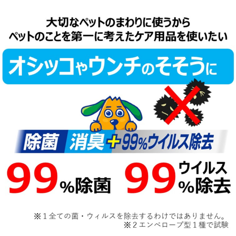 オシッコ汚れ専用 おそうじシート 30枚×2個