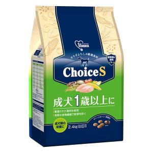 ファーストチョイス ChoiceS 成犬1歳以上に チキン 2.4kg(600g×4袋)