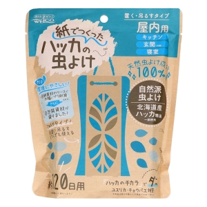 紙でつくったハッカの虫よけ 屋内用 約120日用