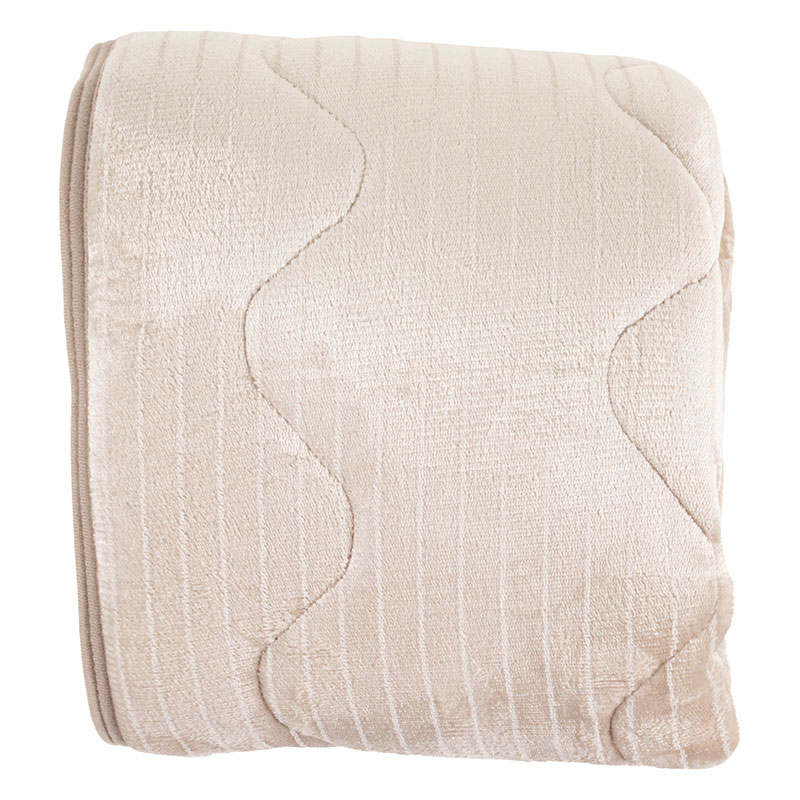 あったかボリューム 吸湿発熱敷きパット 100×205cm ベージュ