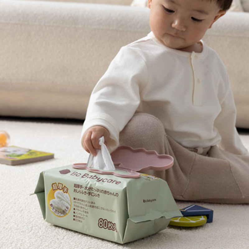 超厚手 水分たっぷり赤ちゃんのおしりふき・手口ふき 80枚入