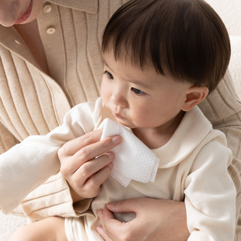 超厚手 水分たっぷり赤ちゃんのおしりふき・手口ふき 80枚入