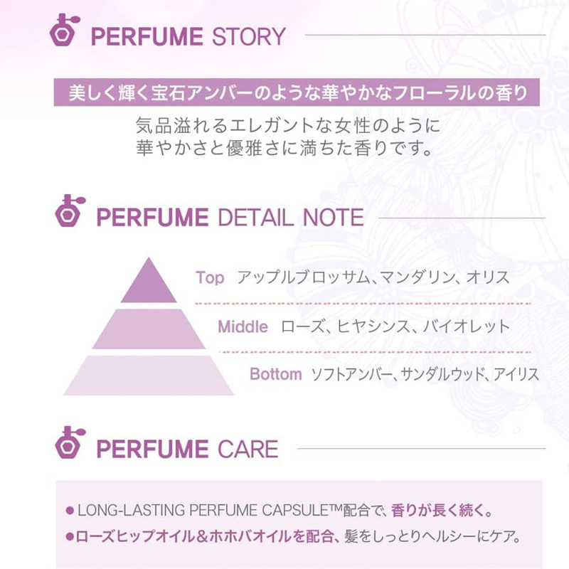 ケラシス エレガンスアンバーパフュームリンス 600ml