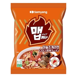 メップにんにく貝味ラーメン袋 110g