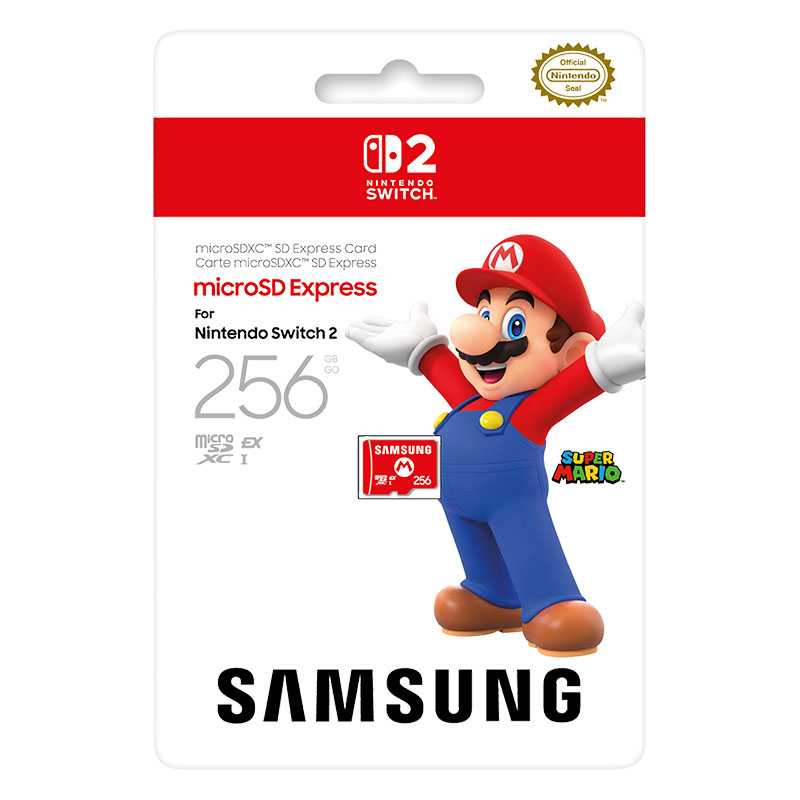 【sw2】Samsung microSD Express Card 256GB　for Nintendo Switch 2