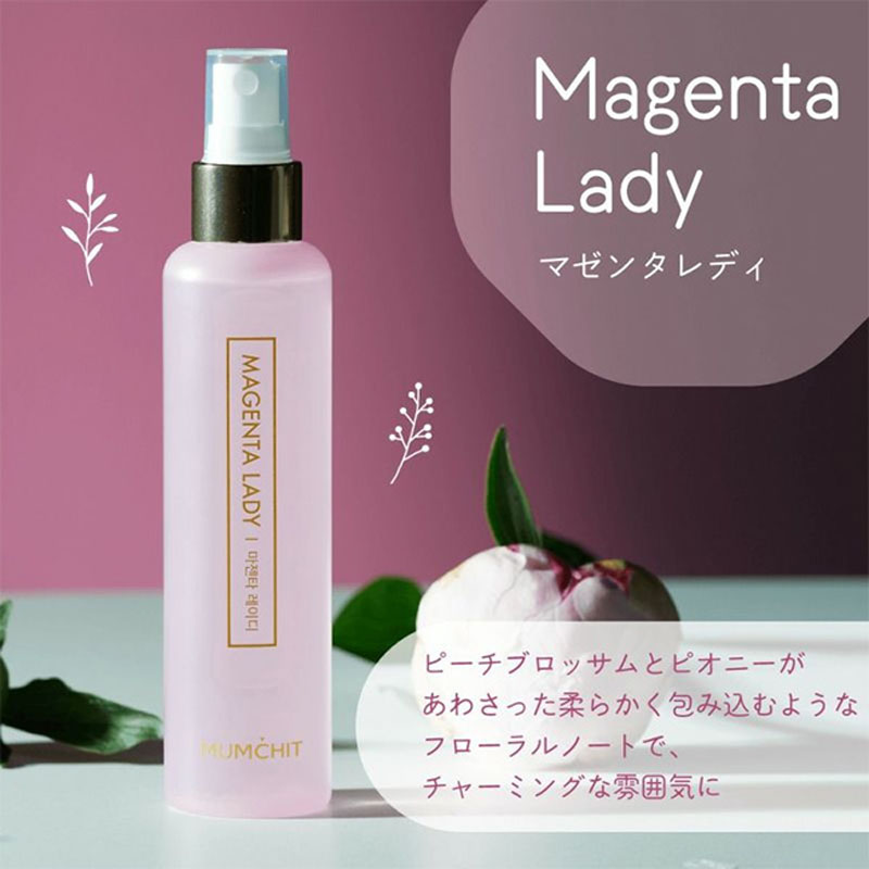 モムチ パフュームヘア＆ボディミスト マゼンタレディ 105ml