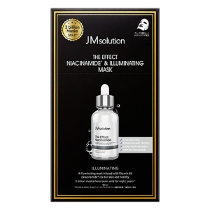 【お取り寄せ商品】JMソリューションザ・エフェクト ナイアシンアミド&イルミネイティングマスク 10枚