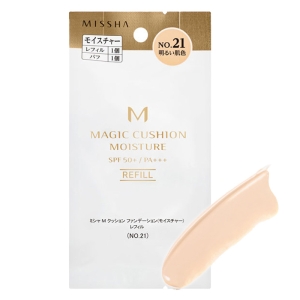クッション ファンデーション(モイスチャー)レフィルNo.21明るい肌色 15g