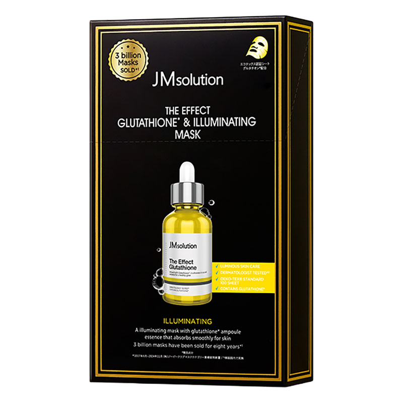 【お取り寄せ商品】JMソリューションザ・エフェクト グルタチオン&イルミネイティングマスク 10枚