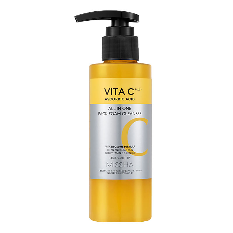 ビタシープラス 泡マスク洗顔 140ml