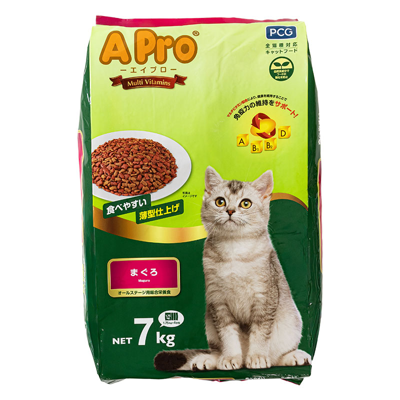 APro キャットドライフード まぐろ オールステージ用 7kg