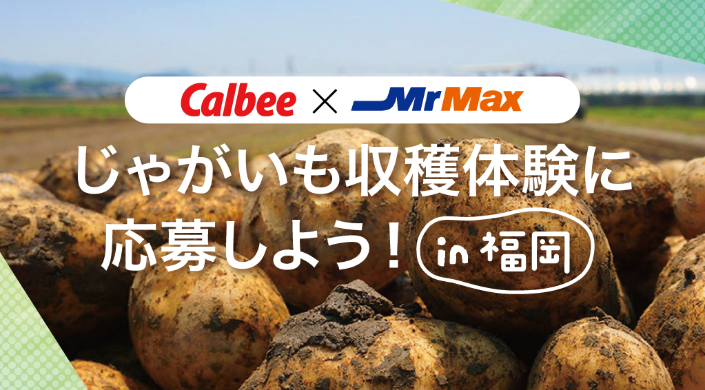 じゃがいも収穫体験に応募しよう！in福岡【カルビー】