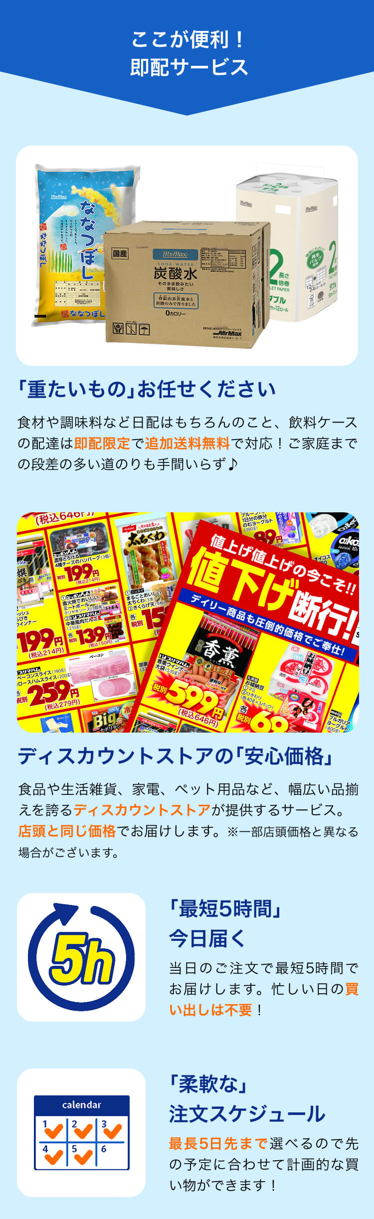 Image 即配のここが便利5選