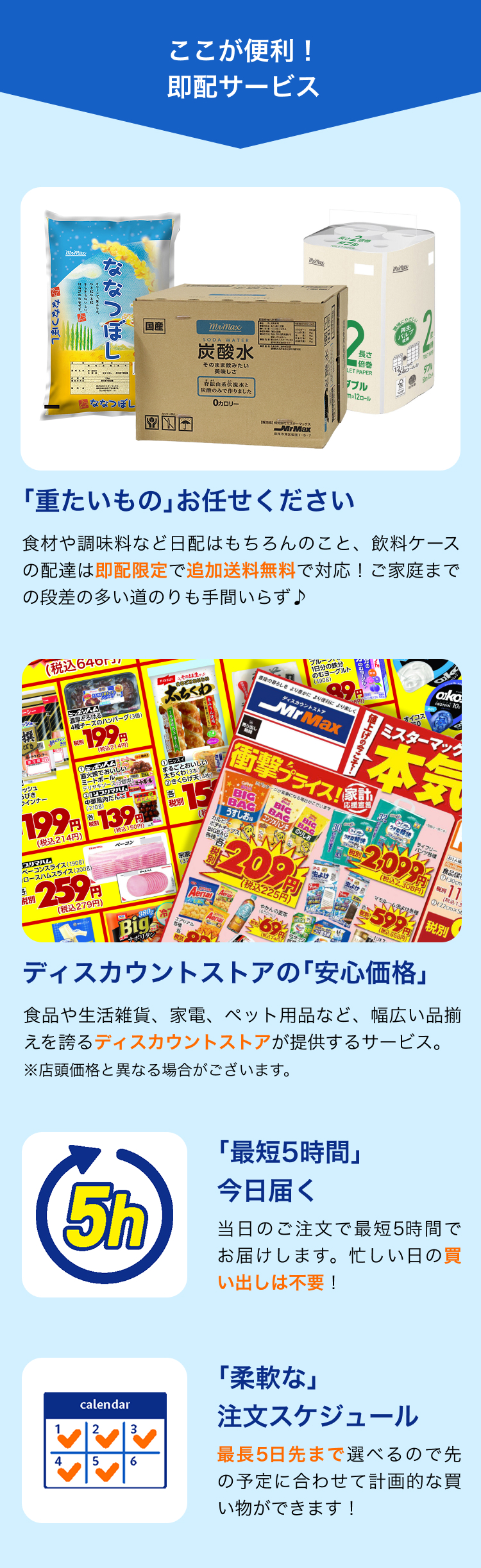 Image 即配のここが便利5選